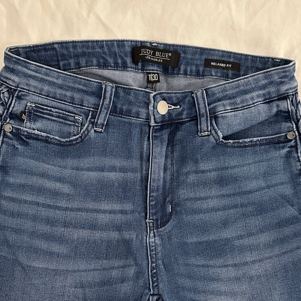 Judy Blue Women's Boyfriend Jeans in Blue